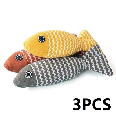 Fish Catnip Toys