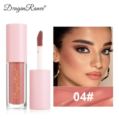 1/3Pc Mini Matte Liquid Blush 8Color Velvet Blusher Orange Peach Face Rouge Lasting Beauty Natural Cheek Tint Cream Blush Makeup